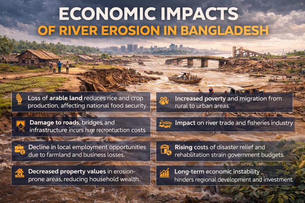 Economic Impacts of River Erosion in Bangladesh