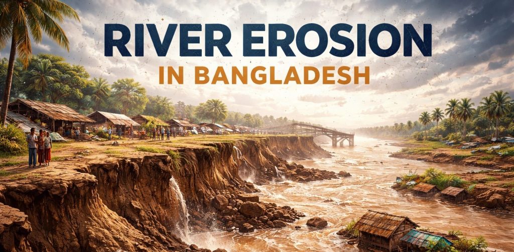 River Erosion in Bangladesh