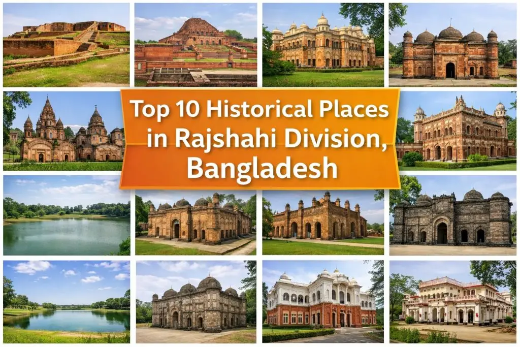10 Historical Places in Rajshahi Division