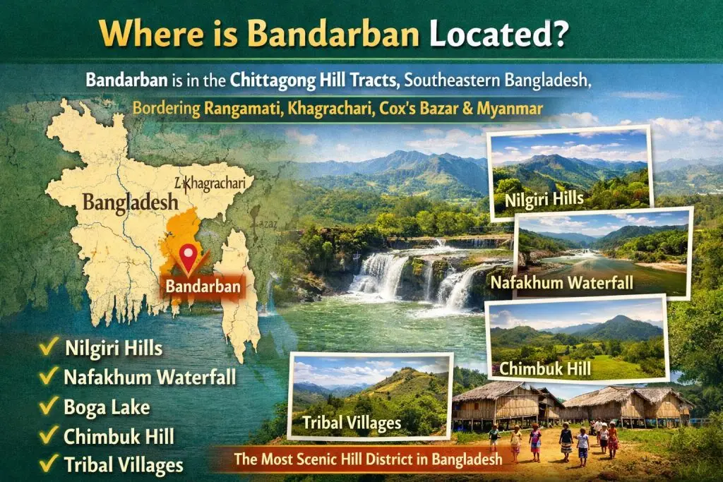 Where is Bandarban Located