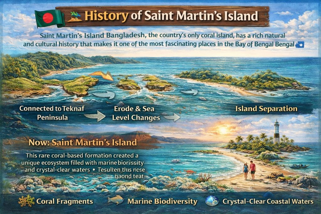 History of Saint Martin’s Island