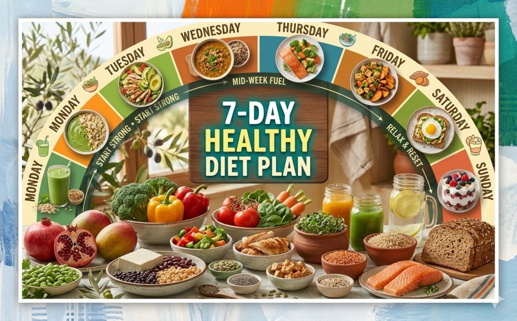7-Day Healthy Diet Plan