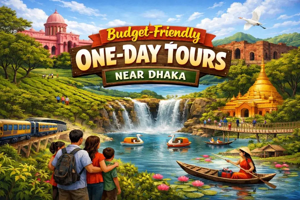 Budget-Friendly One-Day Tours Near Dhaka