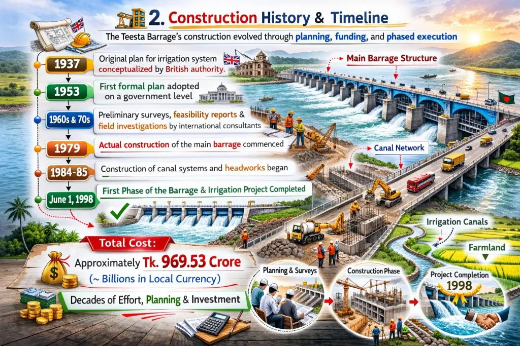 Construction History & Timeline