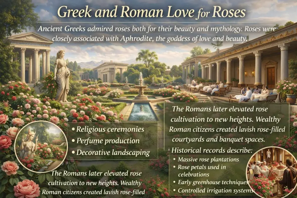 Greek and Roman Love for Roses
