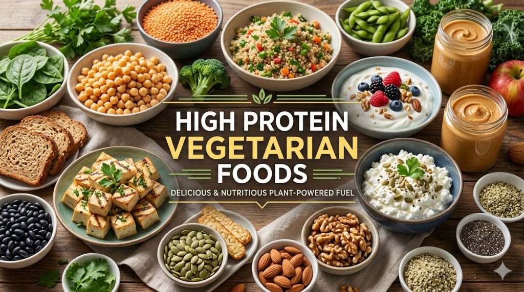 High Protein Vegetarian Foods