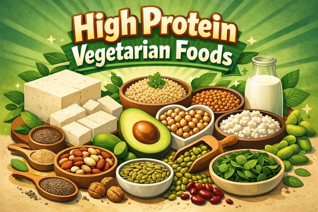 High Protein Vegetarian Foods