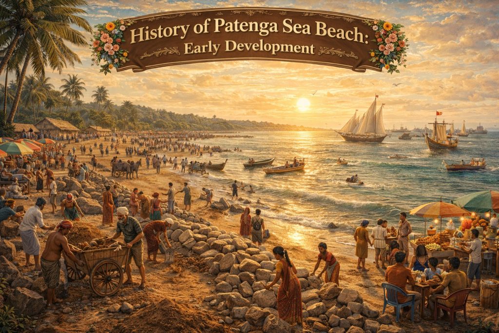 History of Patenga Sea Beach Early Development