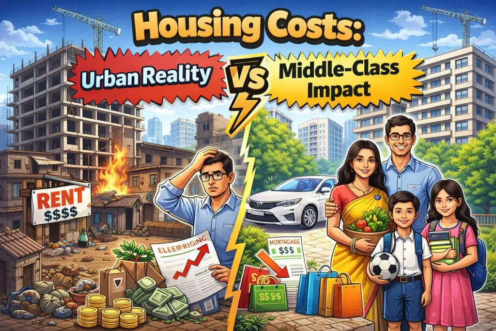 Housing Costs: Urban Reality vs Middle-Class Impact