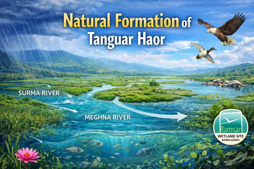 Natural Formation of Tanguar Haor