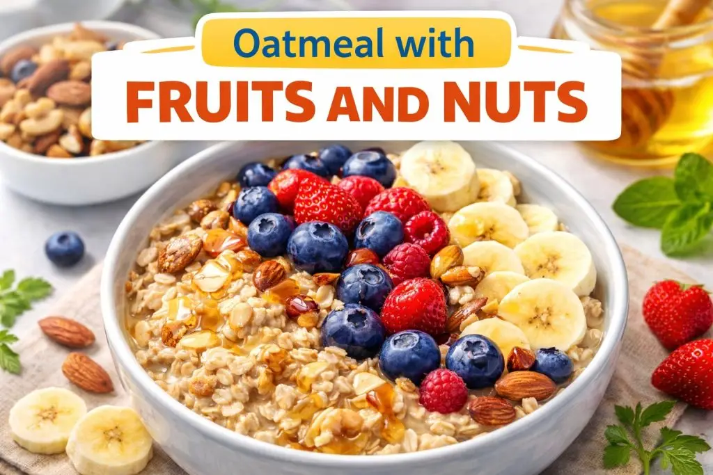 Oatmeal with Fruits and Nuts