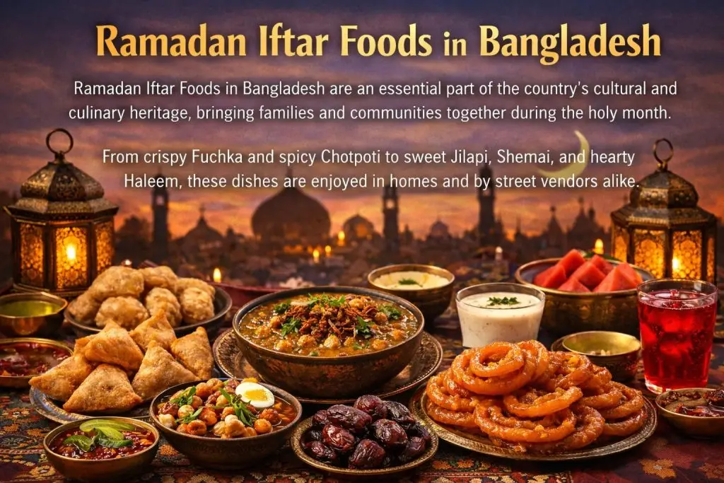 Ramadan Iftar Foods in Bangladesh