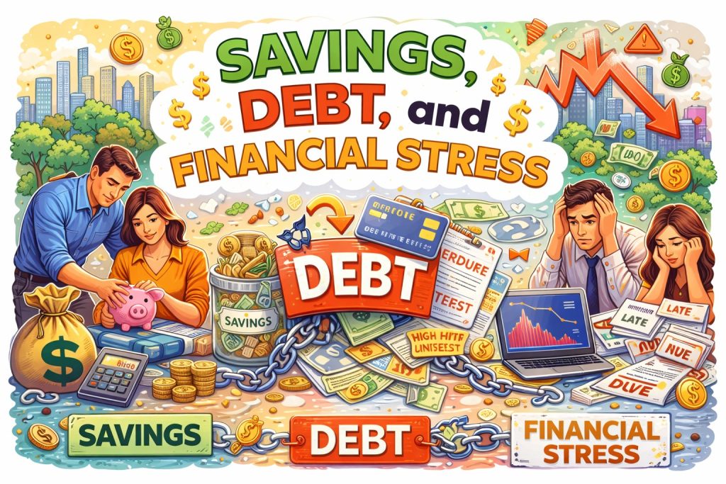 Savings, Debt, and Financial Stress