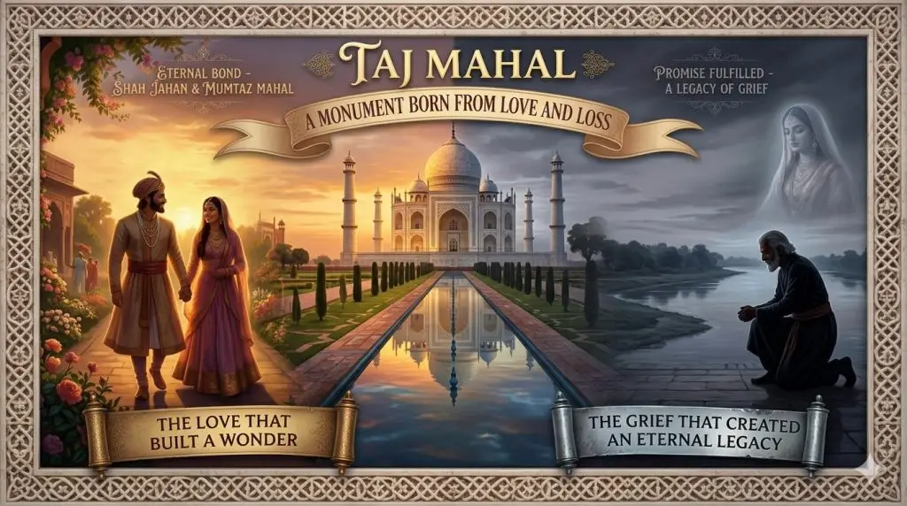 Taj Mahal - A Monument Born from Love and Loss