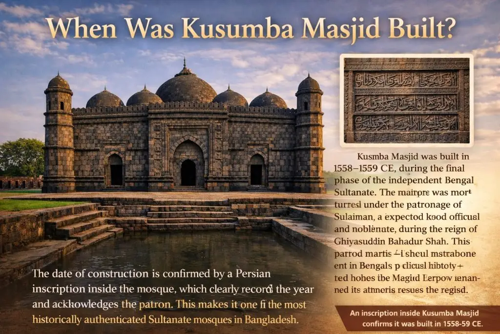 Historical Background of Kusumba Masjid