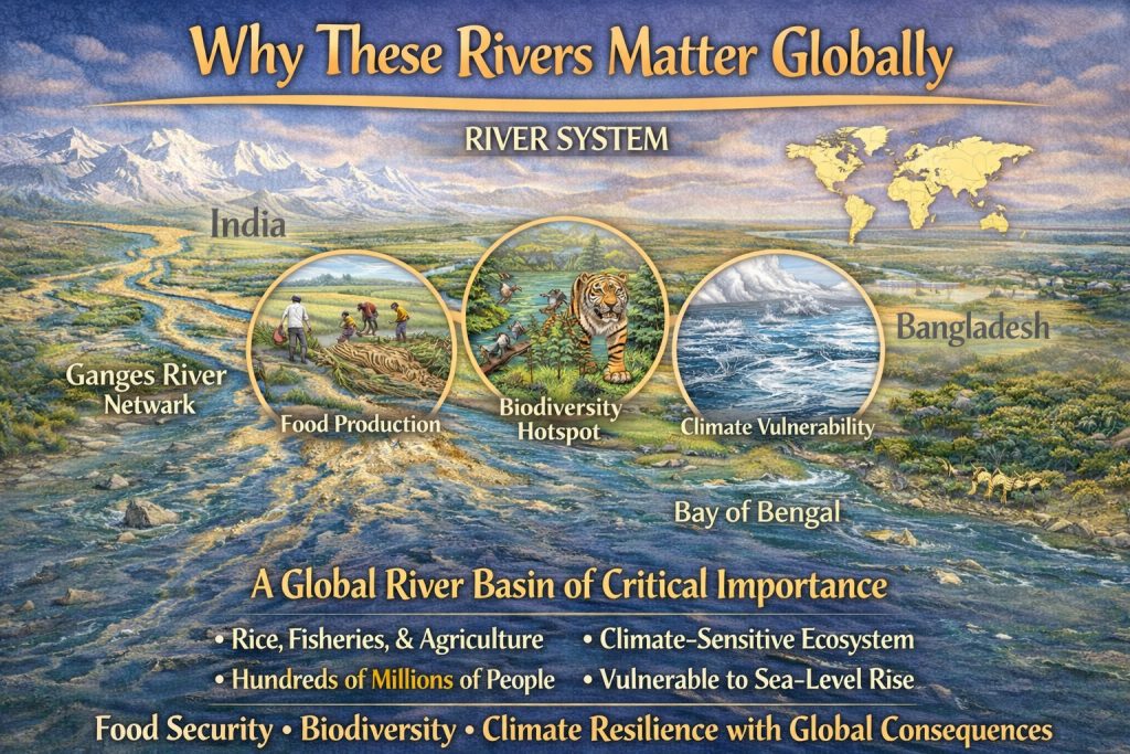 Ganges River–Padma River river system