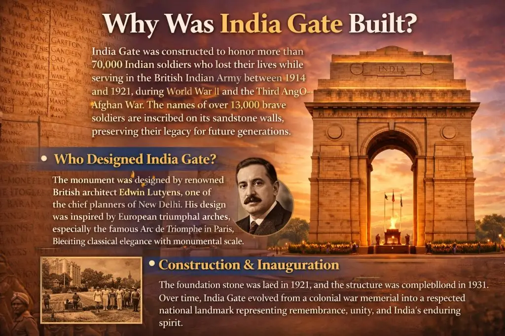 Full History of India Gate