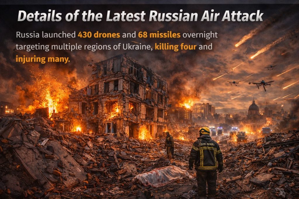 Details of the Latest Russian Air Attack