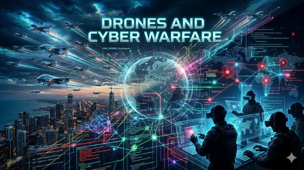 Drones and Cyber Warfare