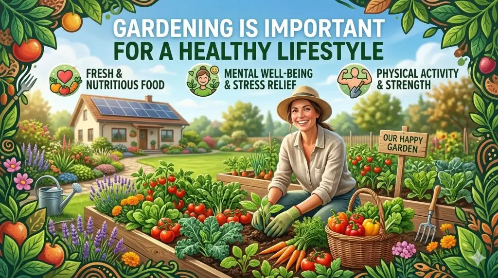 Gardening is Important for a Healthy Lifestyle