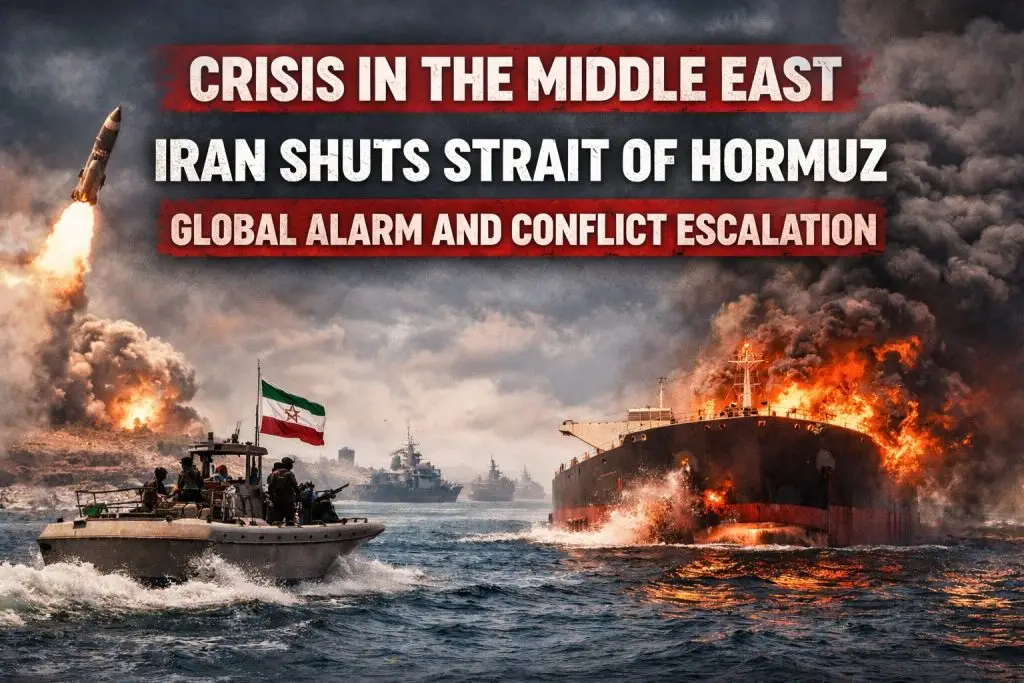 Iran Shuts Hormuz Strait