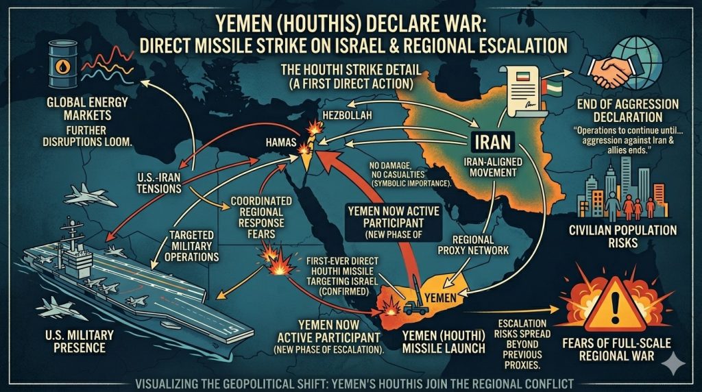 Houthis Enter the War