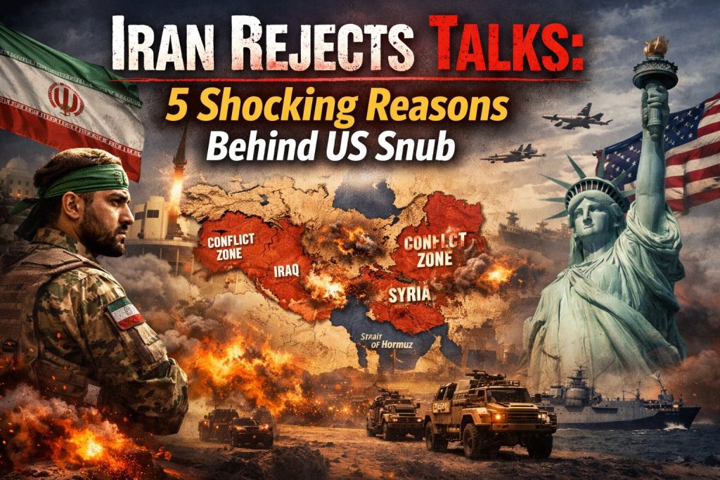 Iran rejects talks