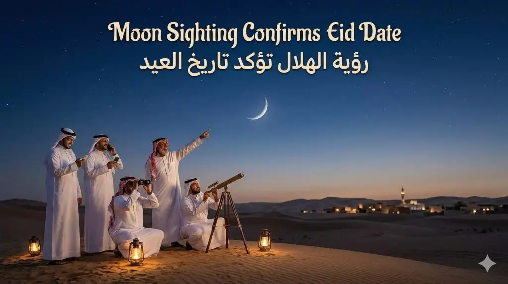 Moon Sighting Confirms Eid Date