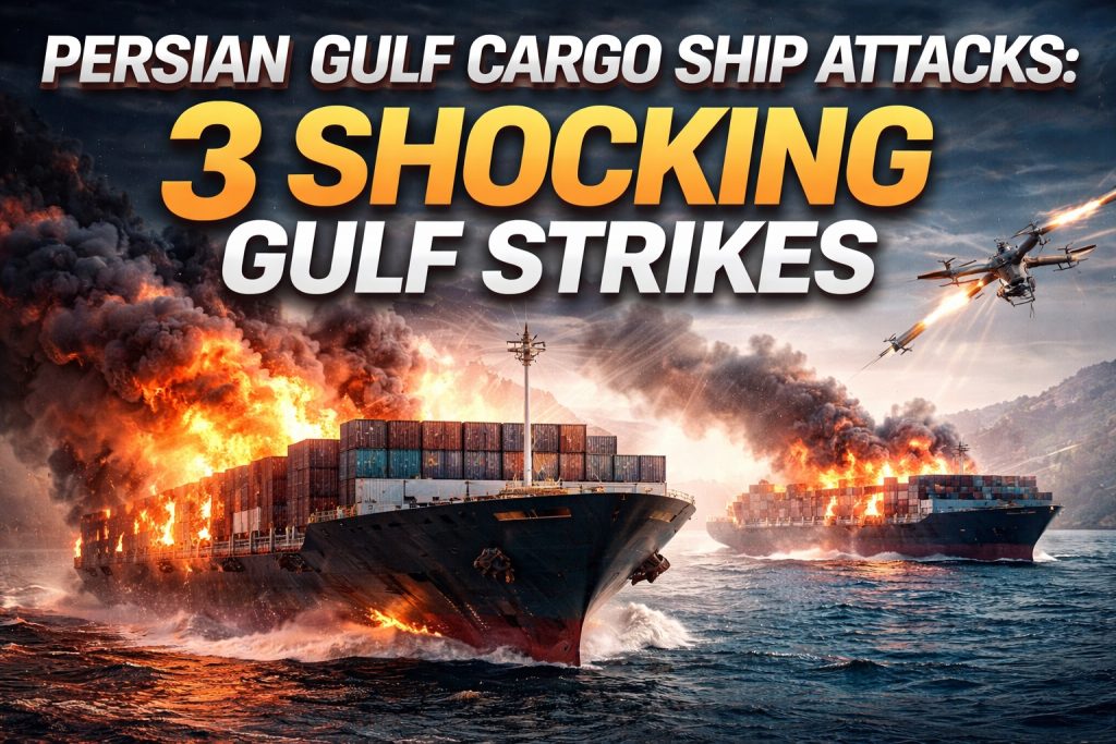 Persian Gulf cargo ship attacks