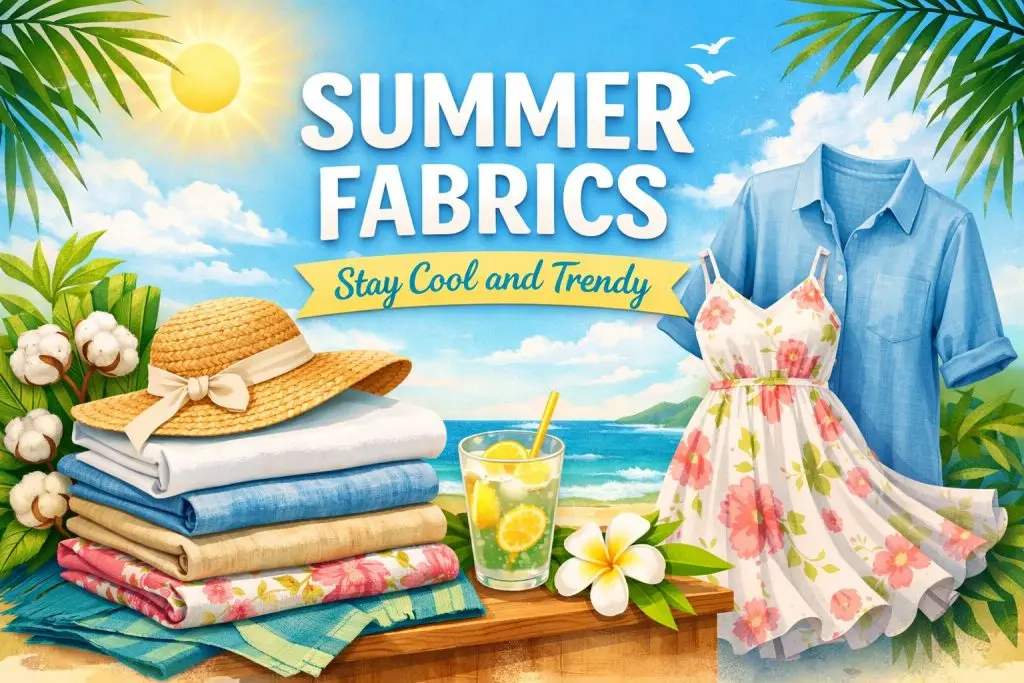 Summer Fabrics Stay Cool and Trendy
