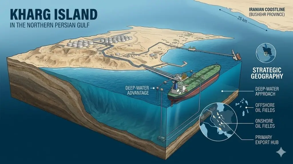 The Geography That Made Kharg Island Strategic