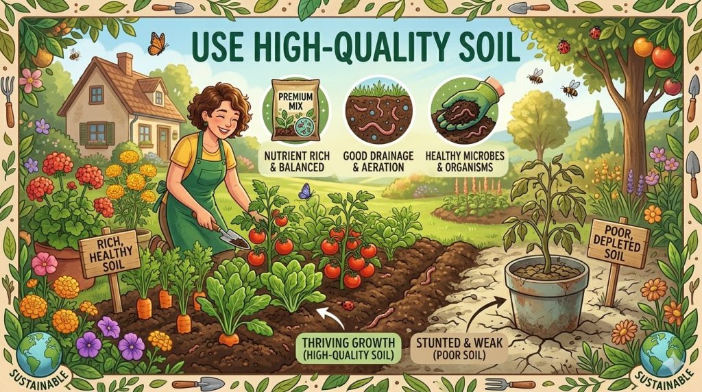 Use High-Quality Soil