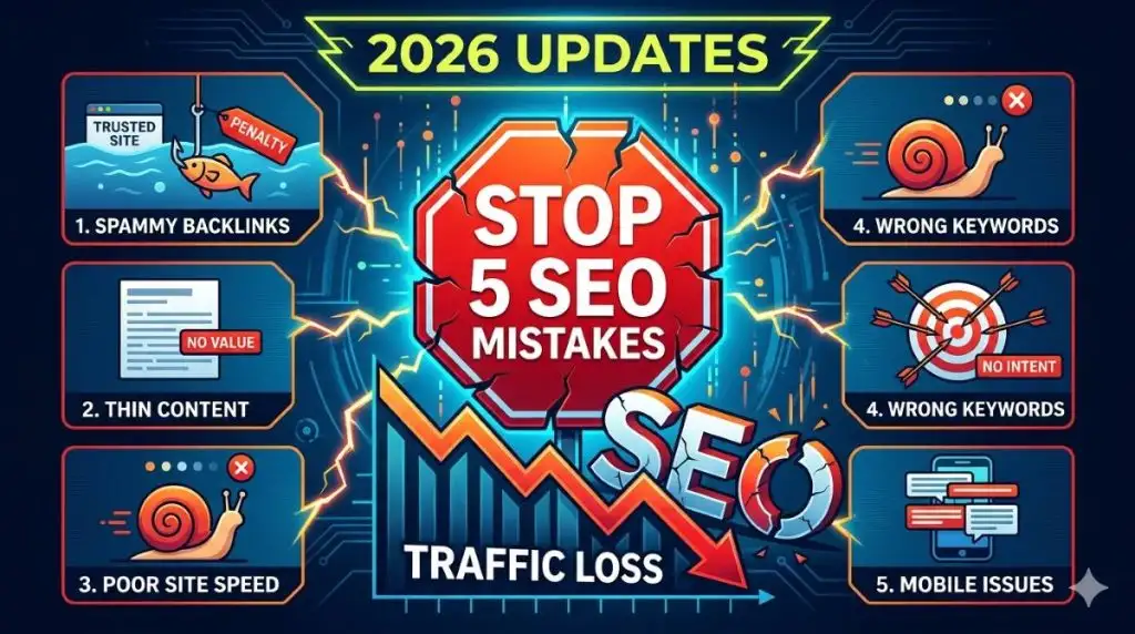 5 SEO Mistakes
