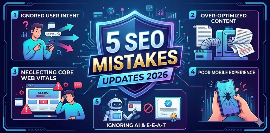 5 SEO Mistakes | Updates 2026