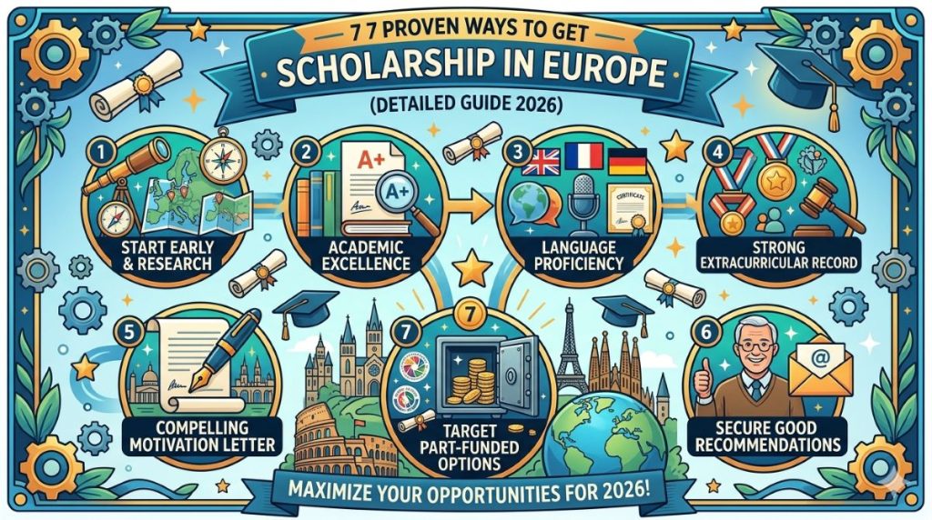 Get Scholarship in Europe