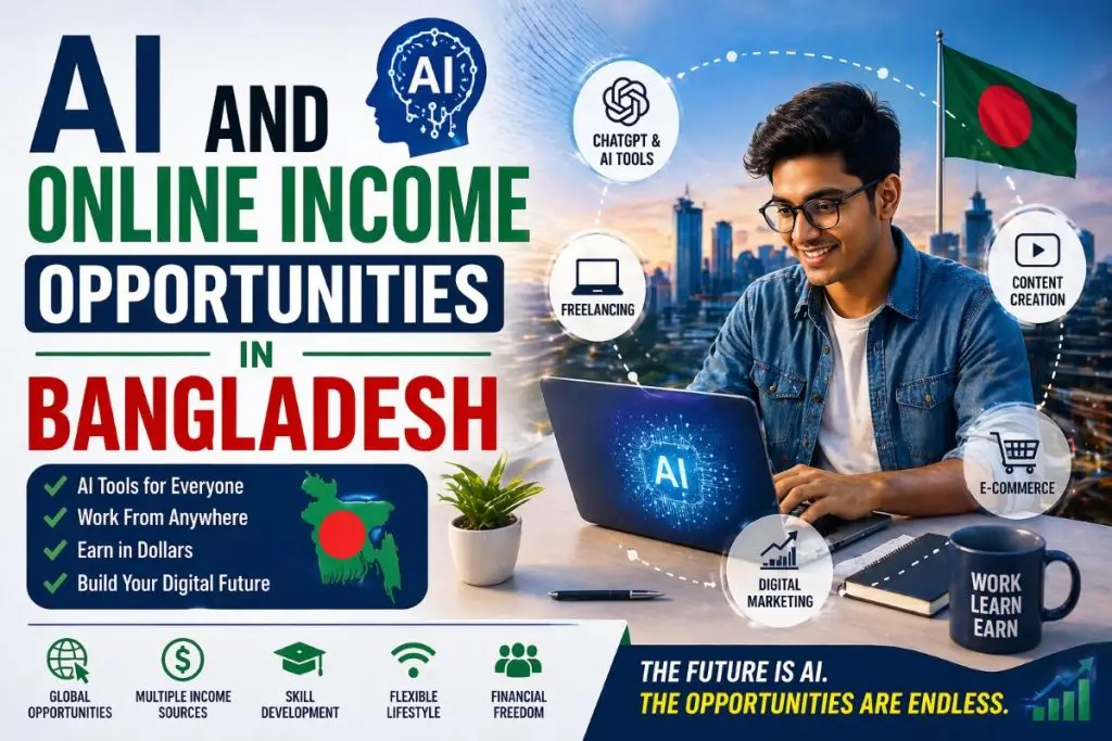 AI and Online Income Opportunities in Bangladesh