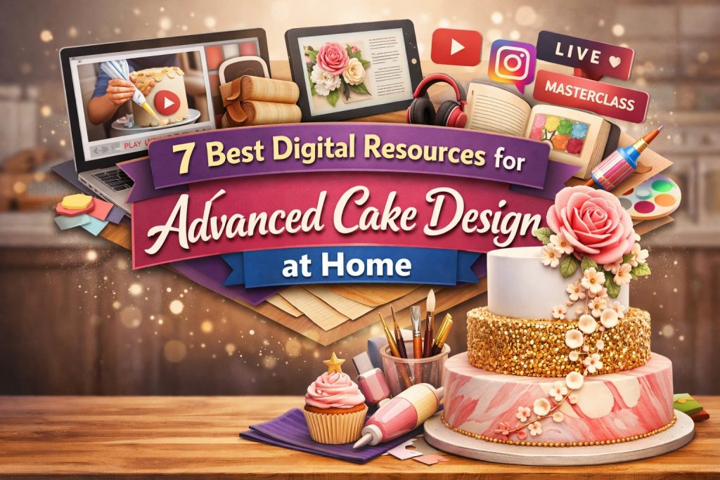 Digital Resources for Advanced Cake Design at Home