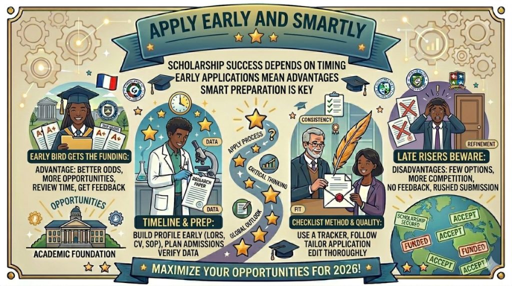 Apply Early and Smartly