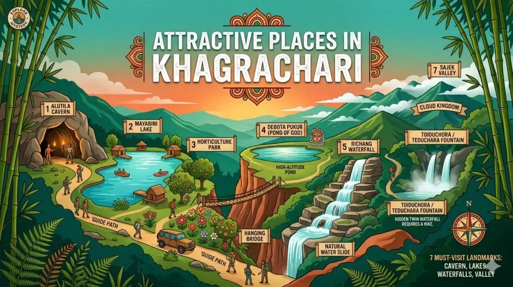 Attractive Places in Khagrachari