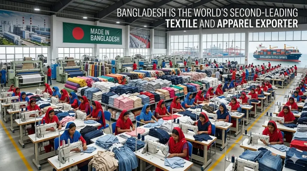 Worldβs Second-Leading Textile and Apparel Exporter