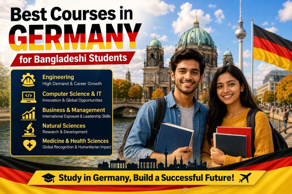 Best Courses in Germany for Bangladeshi Students