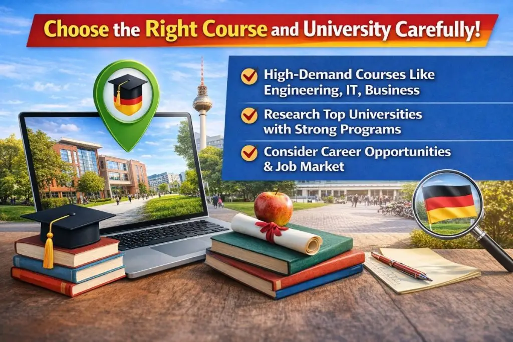 Choose the Right Course and University Carefully