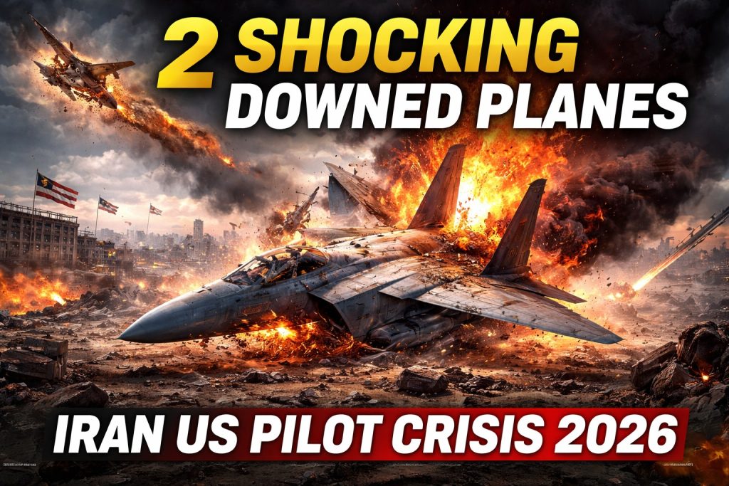 Downed planes Iran US pilot crisis
