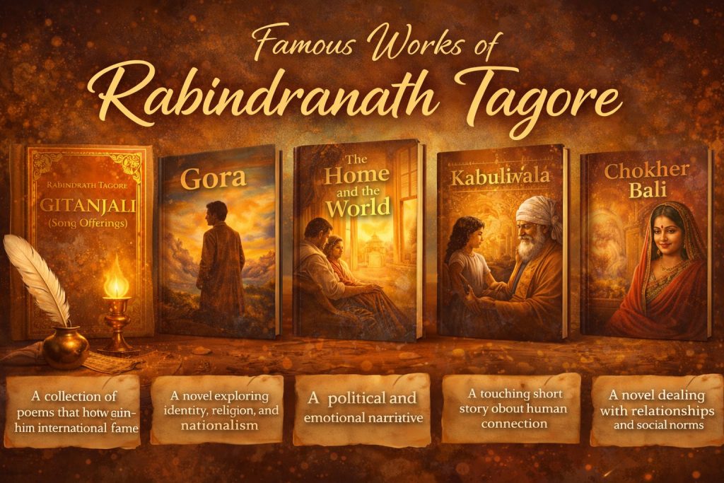 Famous Works of Rabindranath Tagore