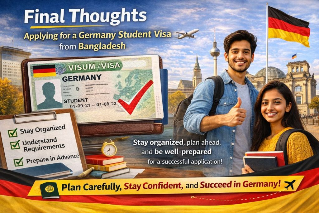 Germany student visa fromBangladesh