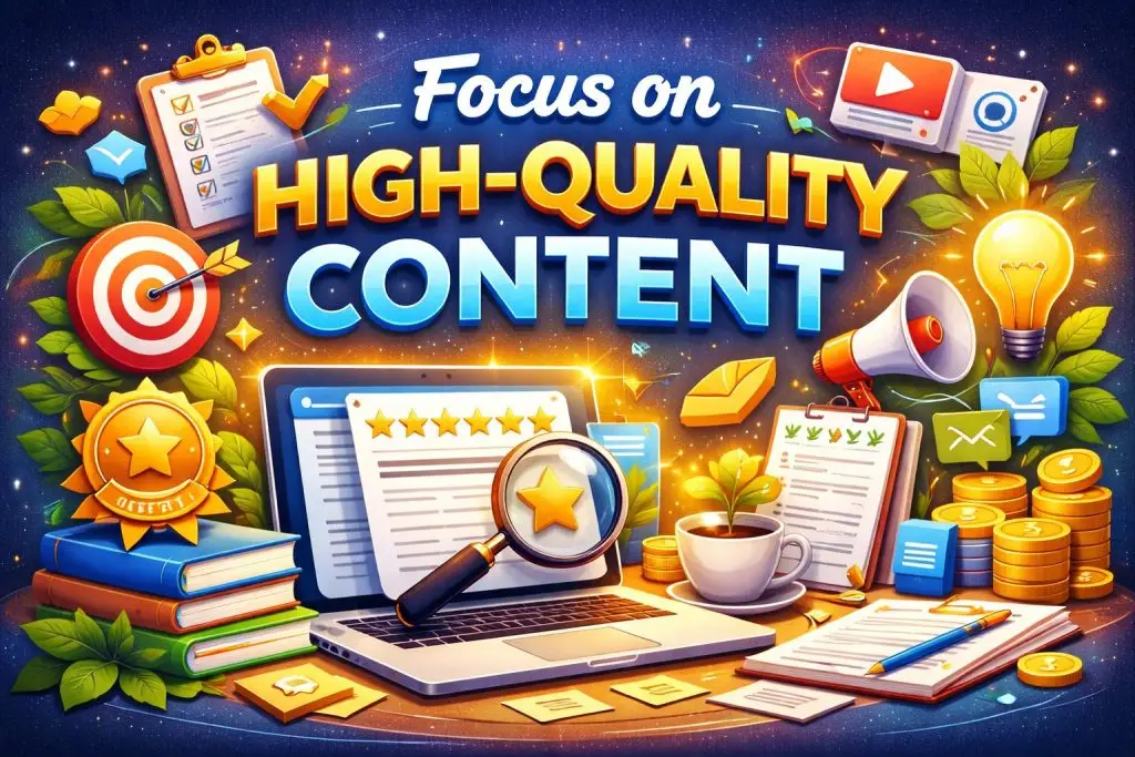 Focus on High-Quality Content