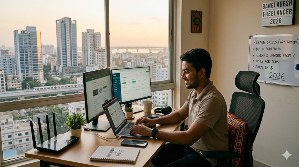 how to start freelancing in Bangladesh