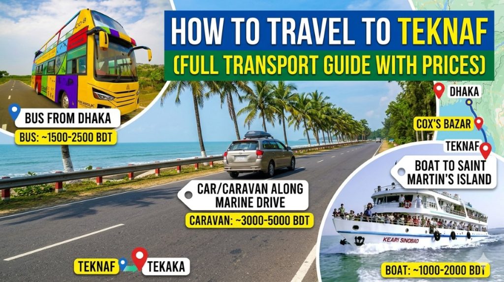 How to Travel to Teknaf