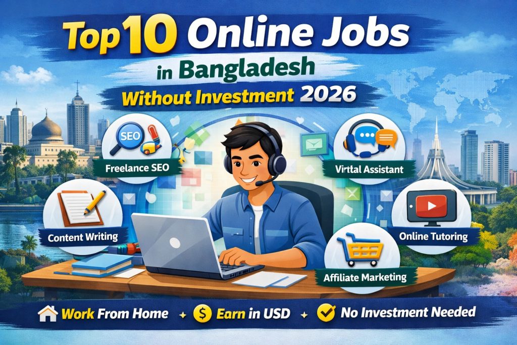 online jobs in Bangladesh