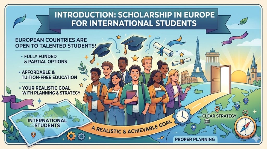 Scholarship in Europe for international students